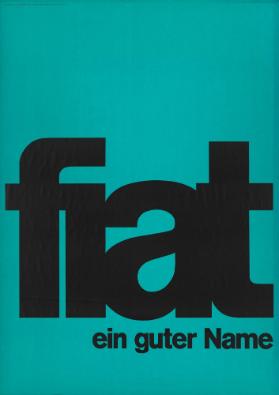 Fiat - ein guter Name