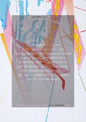 Das Fremde - Arbeiten von Gestalterschulen - Ausstellung vom 24. September bis zum 23. Oktober 1994 - Centre Pasquart (...) Biel