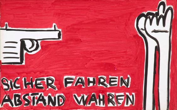 Sicher fahren - Abstand wahren