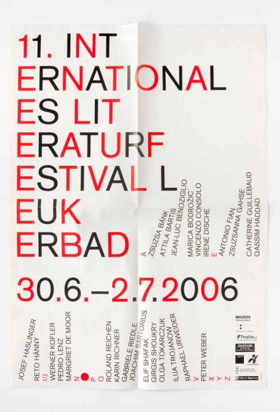 11. Internationales Literaturfestival Leukerbad