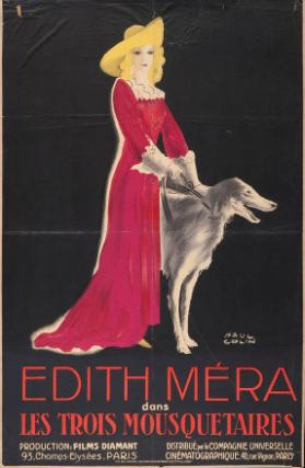 Edith Méra dans les Trois Mousquetaires - Production: Films Diamant