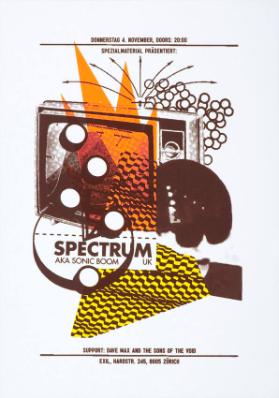 Spezialmaterial präsentiert: Spectrum aka Sonic Boom - Support: Dave Max and The Sons of the Void - Exil