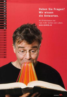 Haben Sie Fragen? Wir wissen die Antworten.  Winterthurer Bibliotheken