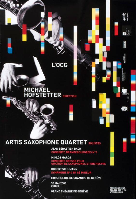L'OCG - Michael Hofstetter - Artis Saxophone Quartet
