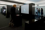 Ausstellungsgestaltung ; Bewegte Schrift