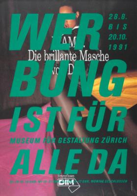 Werbung ist für alle da - Museum für Gestaltung Zürich
