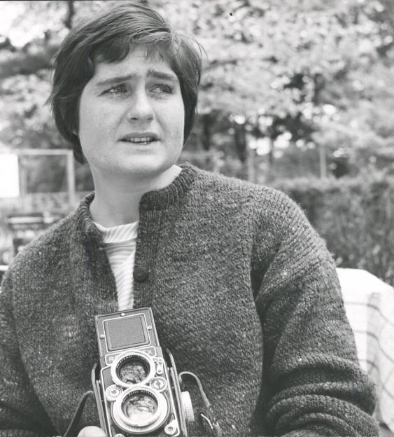 Gabrielle Bidermann an der Fotoklasse