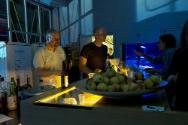Festival der Künste 2011, Stimmungsvolle Lichteffekte im Design Salon an der Ausstellungsstrass…