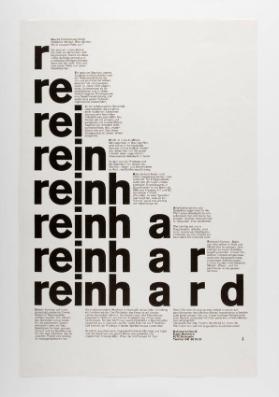 r re rei rein reinh reinh a reinh a r reinh a r d Rasche Entwicklung bringt Probleme mit sich.