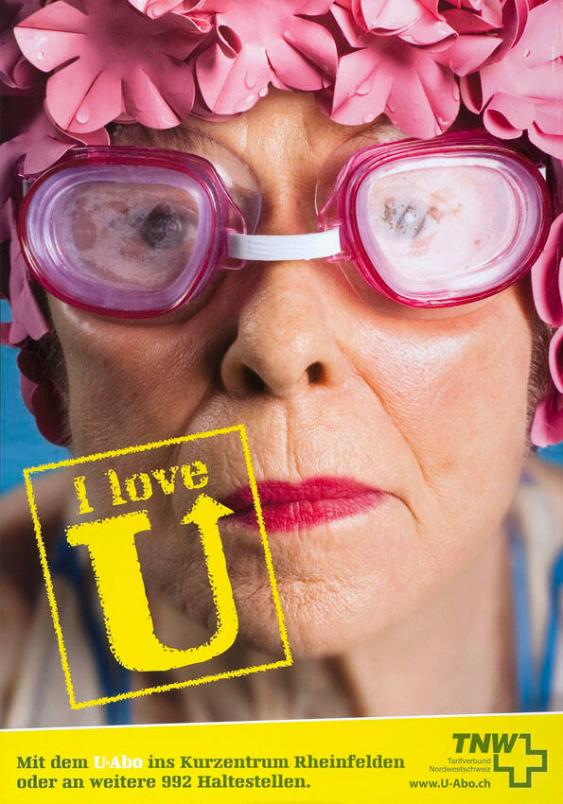 I love U - Mit dem U-Abo ins Kurzentrum Rheinfelden oder an weitere 992 Haltestellen. TNW