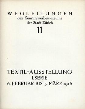 Textil-Ausstellung 1. Serie