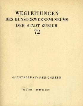 Ausstellung Der Garten