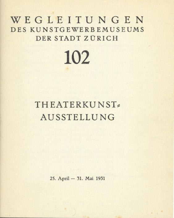 Theaterkunstausstellung