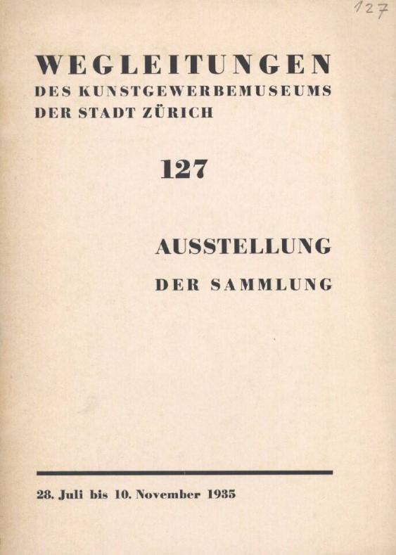 Ausstellung der Sammlung