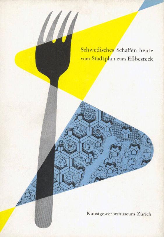 Schwedisches Schaffen heute vom Stadtplan zum Essbesteck