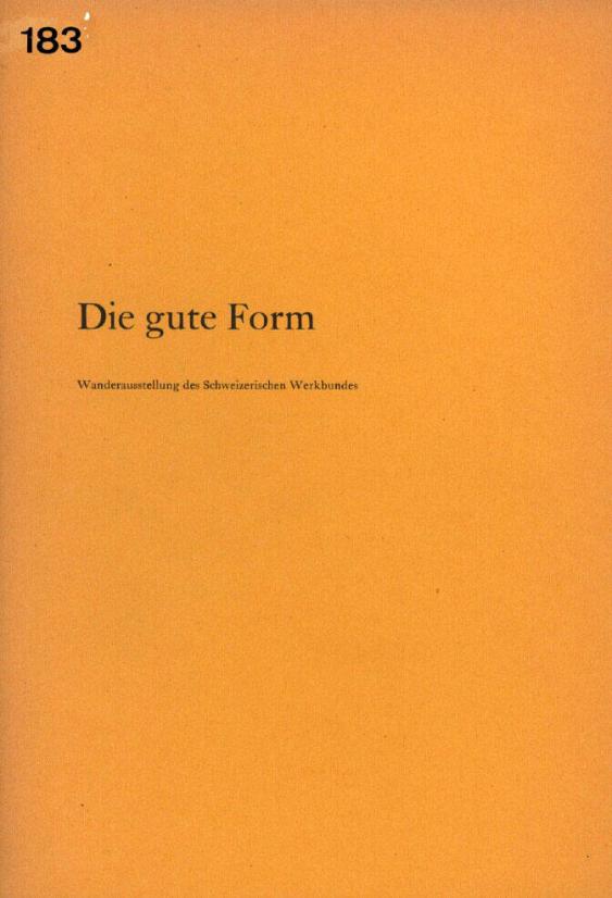 Die gute Form