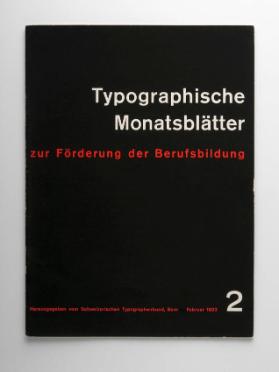 TM Typographische Monatsblätter, 2, 1933
