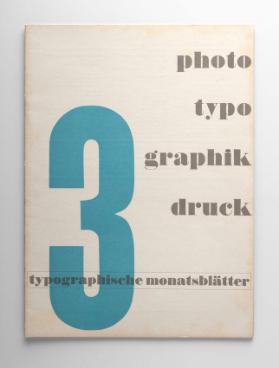 TM Typographische Monatsblätter, 3, 1933