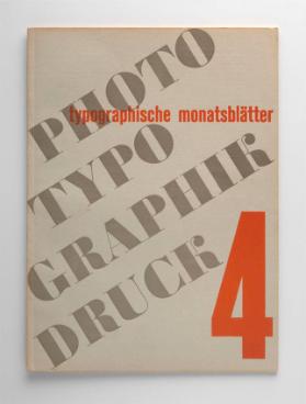 TM Typographische Monatsblätter, 4, 1933