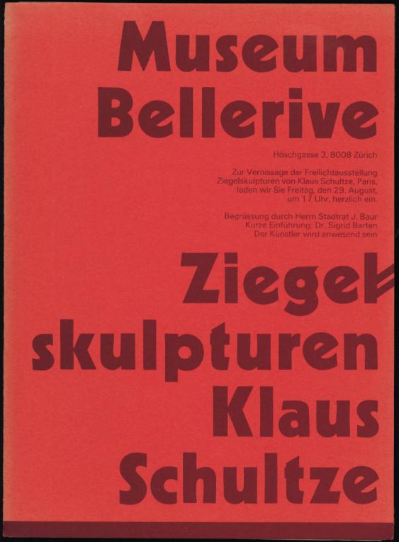 Ziegelskulpturen - Klaus Schultze