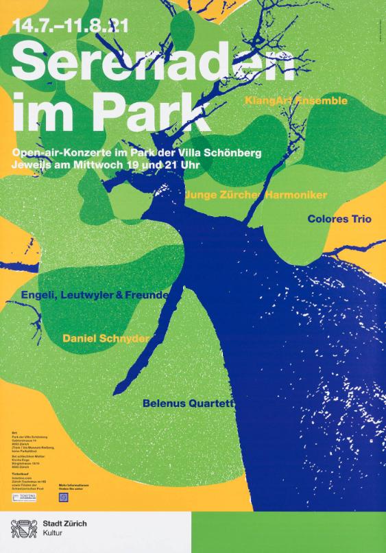 Serenaden im Park - Open-Air-Konzerte im Park der Villa Schönberg