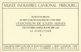 L'exposition de jouets suisses