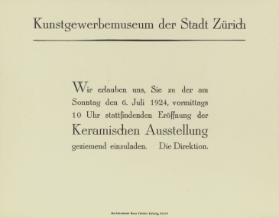 Keramische Ausstellung