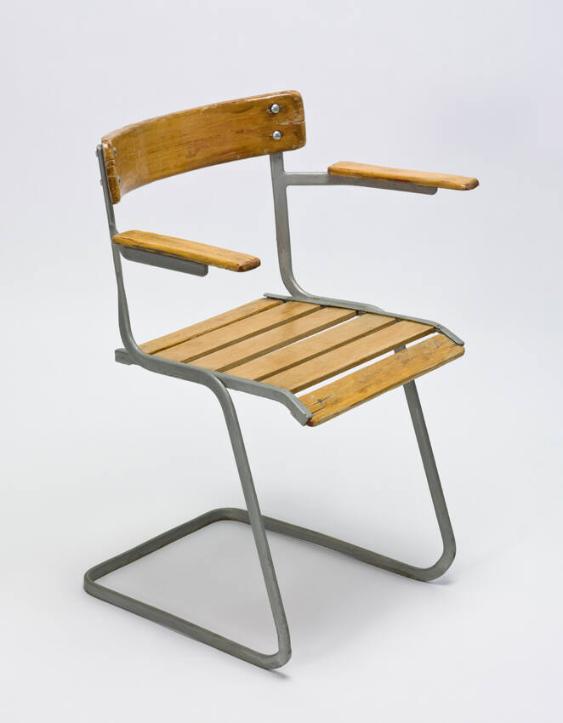 Steiger-Gartenstuhl mit Lättlisitz