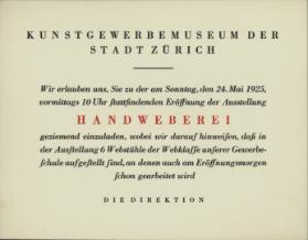 Handweberei