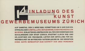 Ausstellung der Gewerblichen Fachschulen Bayerns