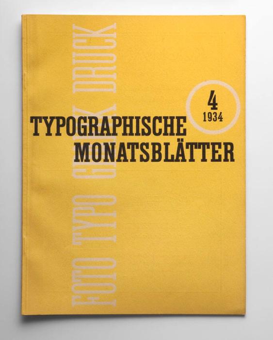 TM Typographische Monatsblätter, 4, 1934