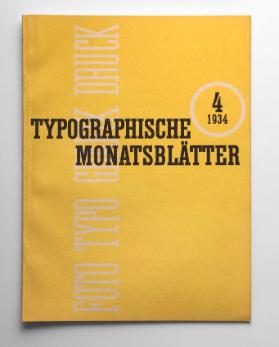 TM Typographische Monatsblätter, 4, 1934
