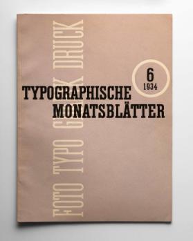 TM Typographische Monatsblätter, 6, 1934