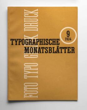 TM Typographische Monatsblätter, 9, 1934