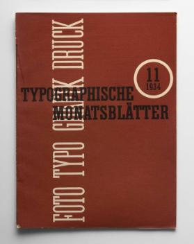 TM Typographische Monatsblätter, 11, 1934