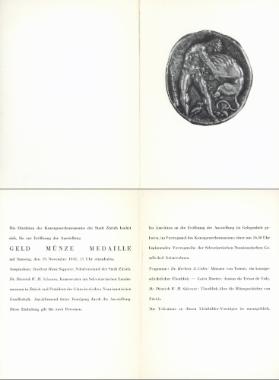 Geld, Münze, Medaille