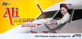 Fly... Ali Kebap Airlines - APG-Plakate machen erfolgreich. APG affichage