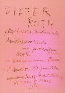 Dieter Roth - Kunstmuseum Basel