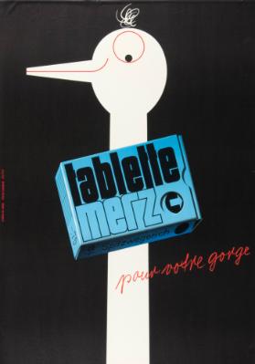 Tablette Merz - pour votre gorge