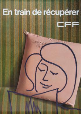 En train de récupérer - CFF