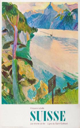 A travers la belle Suisse par chemin de fer - Ligne du Saint-Gothard