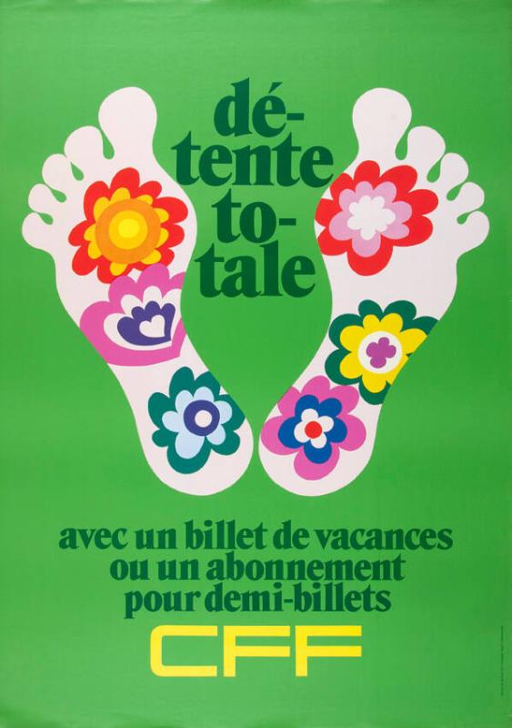 Détente totale avec un billet de vacances ou un abonnement pour demi-billets - CFF