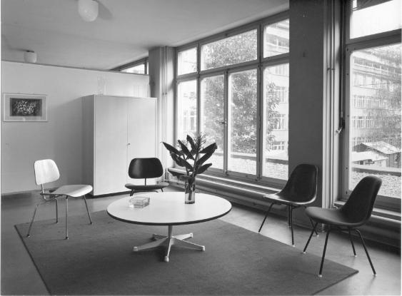 Musterwohnung in der Wohnberatungsstelle des Kunstgewerbemuseums