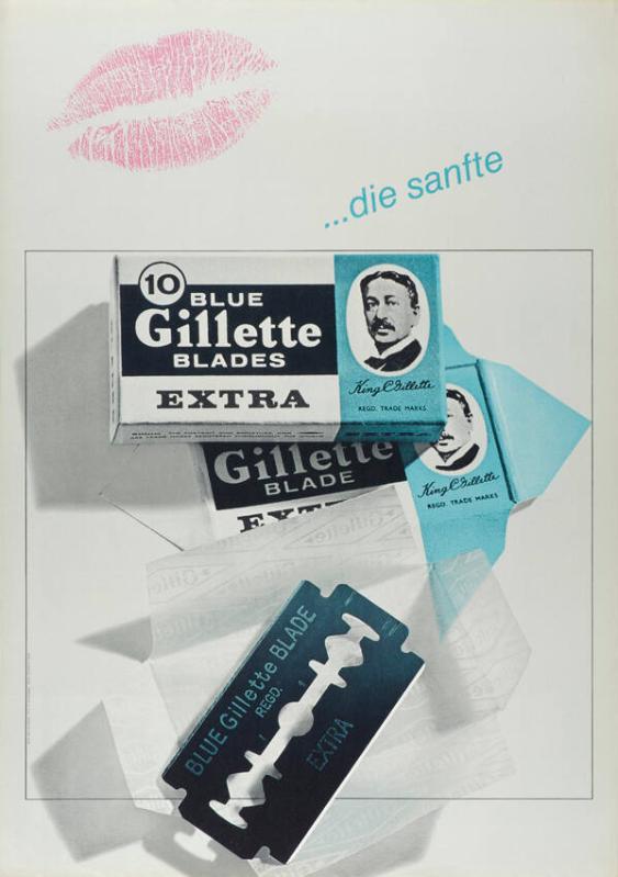 Blue Gillette Blade ...die sanfte