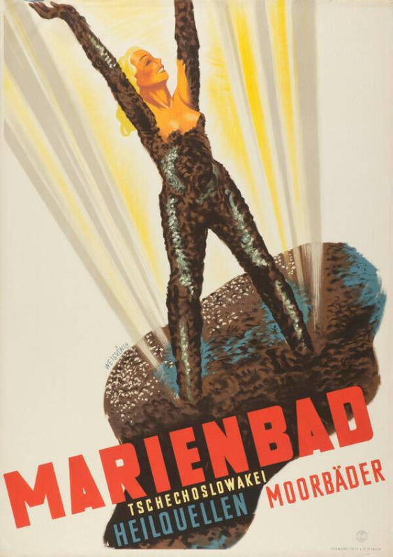 Marienbad - Tschechoslowakei - Heilquellen - Moorbäder