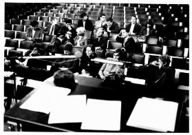 Seminar im Vortragssaal