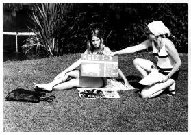 Jacqueline Veuve, Dreharbeiten zu Dimanche des Pingouins