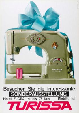 Besuchen Sie die interessante Sonderausstellung - Hotel Flora - Eintritt frei - Turissa