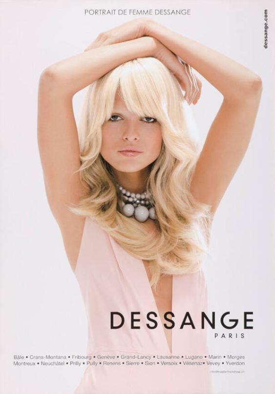 Portrait d'une femme Dessange - Dessange Paris