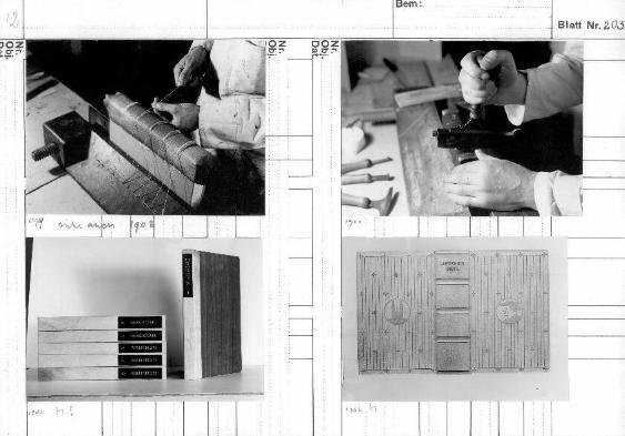 Kunstgewerbeschule, Buchbinder
